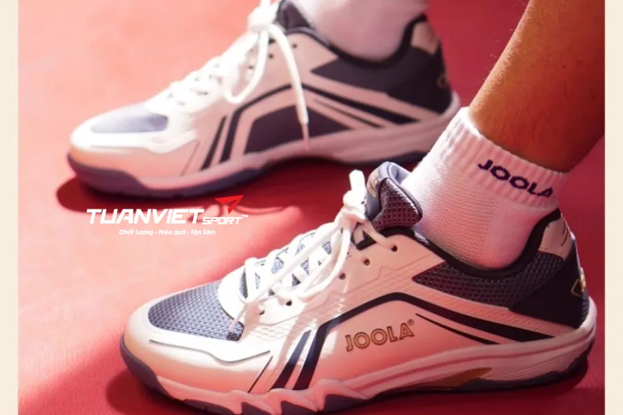 Giày JOOLA có hỗ trợ động tác lunge & side-step không Giải thích theo chuyển động bóng bàn