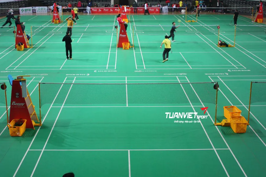 Lưới cầu lông tiêu chuẩn thi đấu quốc tế