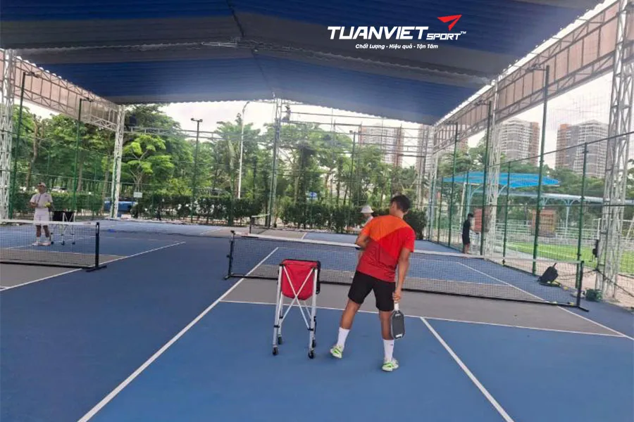 Thiết Kế Thi Công Mái Che Sân Pickleball Đạt Chuẩn 2025