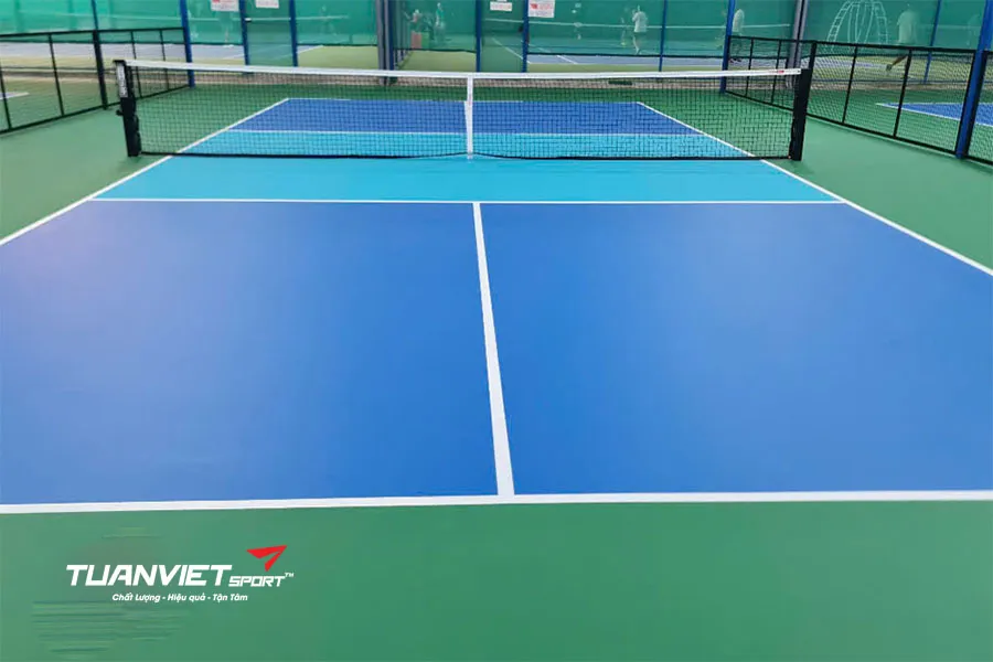 Tổng hợp vật liệu cần thiết để thi c&ocirc;ng s&acirc;n Pickleball