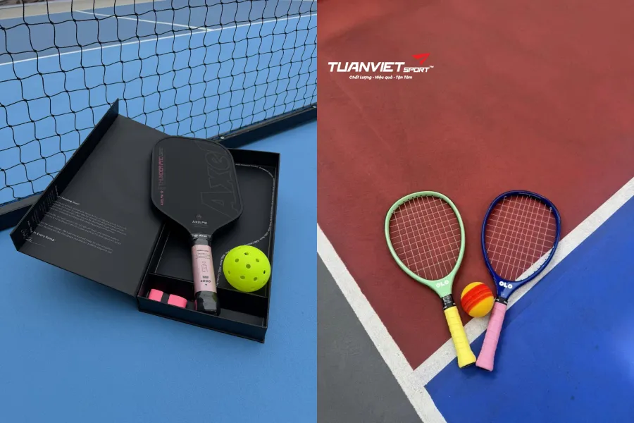 TYPTI với Pickleball: Khác nhau ở vợt, bóng, luật, tiếng ồn và lối chơi