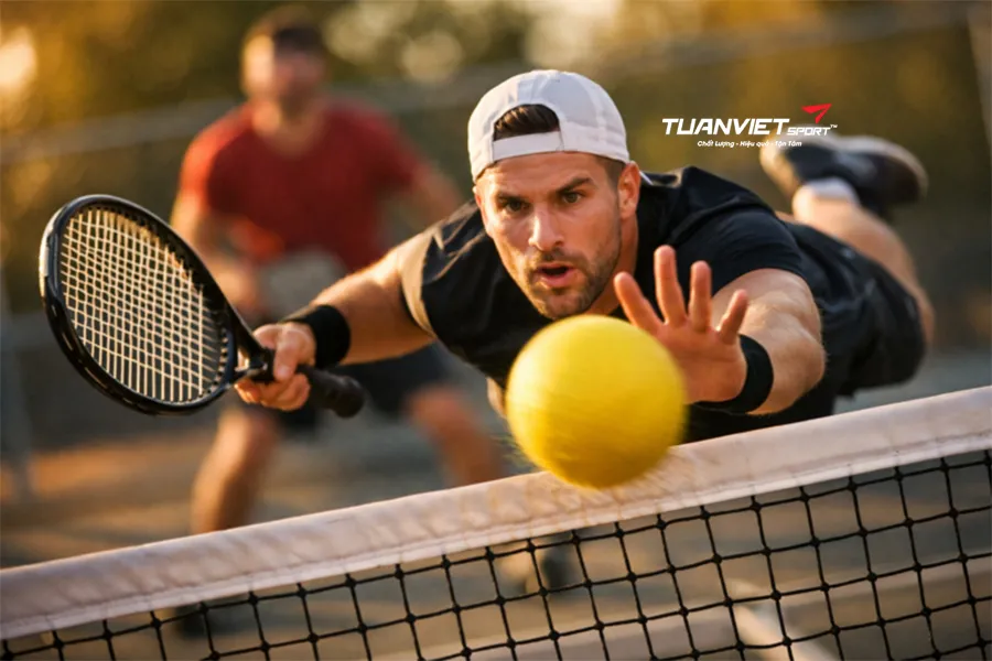 TYPTI với Pickleball: Khác nhau ở vợt, bóng, luật, tiếng ồn và lối chơi