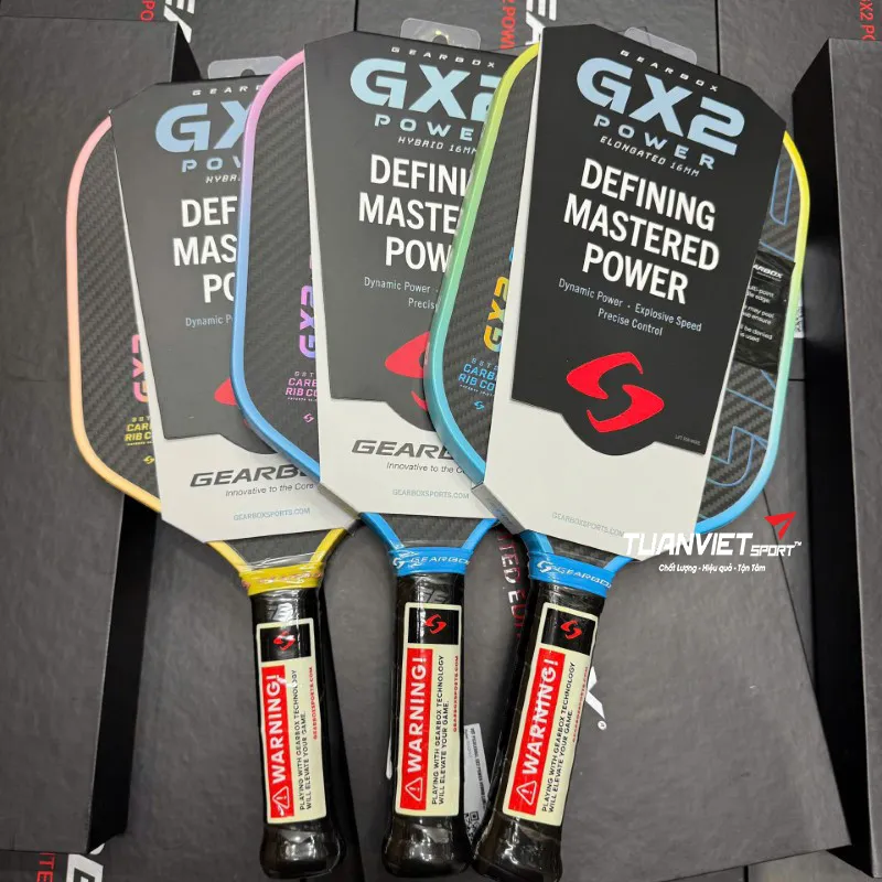 Đ&aacute;nh Gi&aacute; Chi Tiết Vợt Pickleball Gearbox GX2 Power Limited Edition - Lựa Chọn Mạnh Mẽ Cho Thị Trường Asia