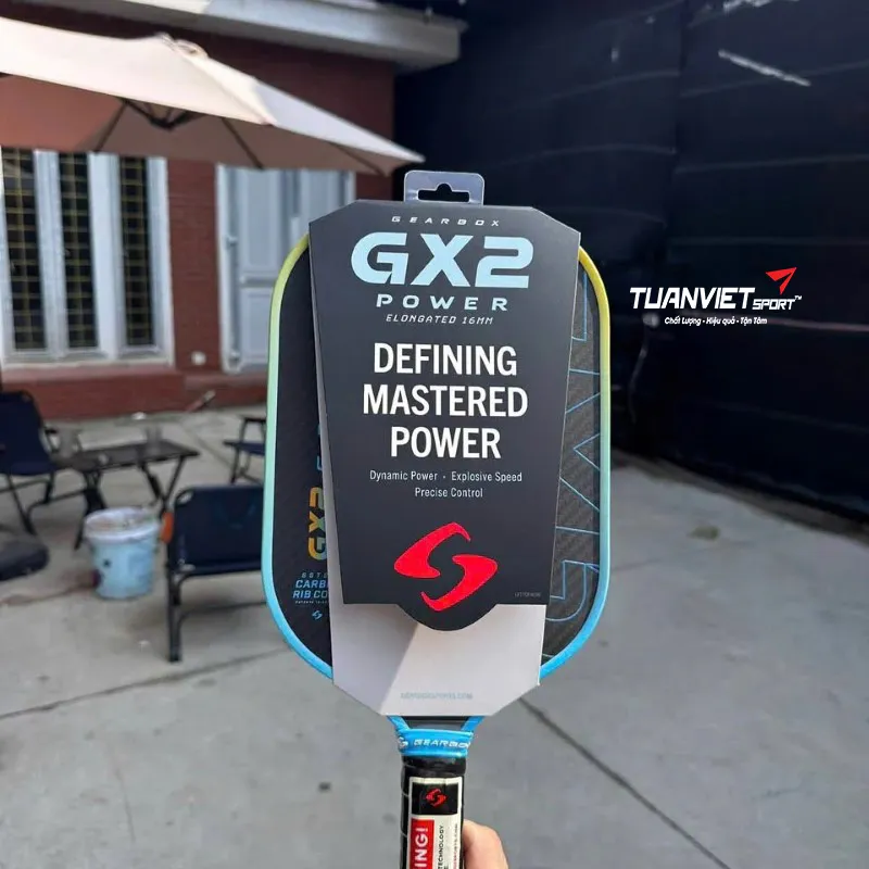 Đ&aacute;nh Gi&aacute; Chi Tiết Vợt Pickleball Gearbox GX2 Power Limited Edition