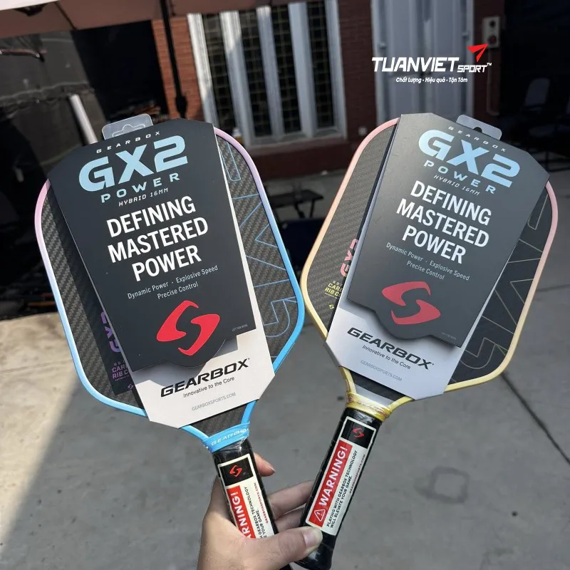 Đ&aacute;nh Gi&aacute; Chi Tiết Vợt Pickleball Gearbox GX2 Power Limited Edition