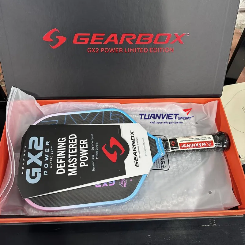 Đ&aacute;nh Gi&aacute; Chi Tiết Vợt Pickleball Gearbox GX2 Power Limited Edition