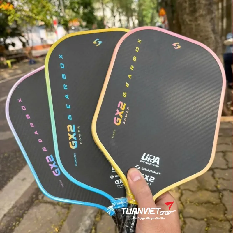 Đ&aacute;nh Gi&aacute; Chi Tiết Vợt Pickleball Gearbox GX2 Power Limited Edition
