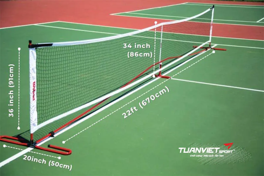Hướng dẫn chọn lưới pickleball di động phù hợp: Từ cơ bản đến nâng cao