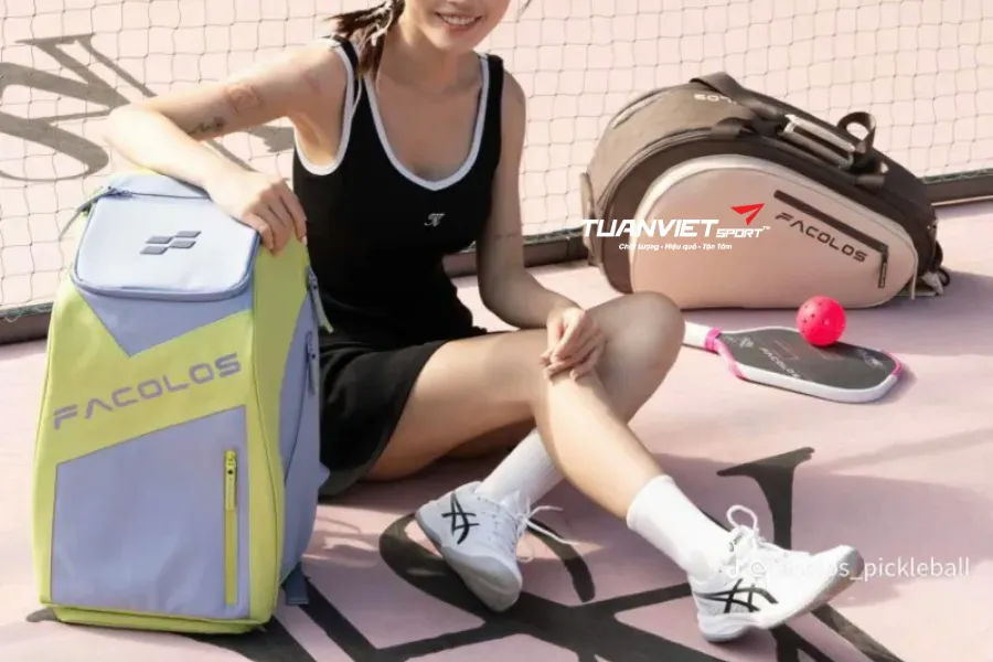 Hướng dẫn chọn mua t&uacute;i v&agrave; ba l&ocirc; Pickleball chuẩn cho người chơi từ cơ bản đến n&acirc;ng cao - Balo Pickleball Facolos Smash&nbsp;