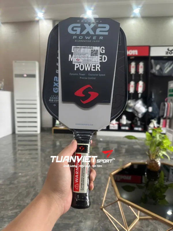 Khám phá Vợt Pickleball Gearbox GX2 Power - Sức mạnh bùng nổ cho lối chơi tấn công