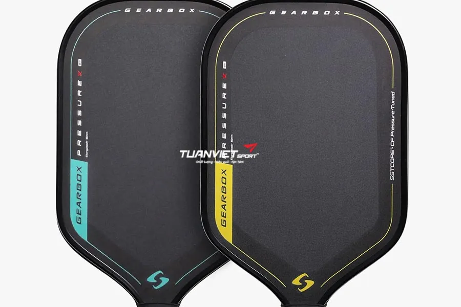 Review vợt Pickleball Gearbox Pressure X bản 8E v&agrave; 8M