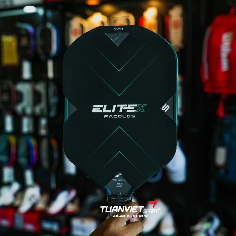 Facolos Elite X Màu Xanh Lục - So Sánh Chi Tiết Vợt Pickleball Facolos Pro Series Hybrid SE 2.0 và Elite X