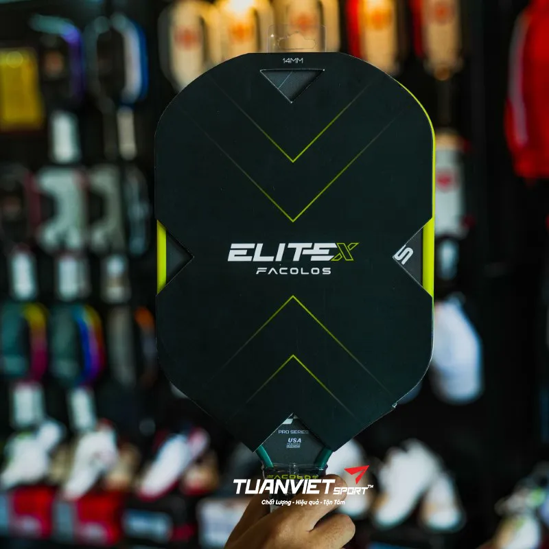 Facolos Elite X Màu Vàng Neon - So Sánh Chi Tiết Vợt Pickleball Facolos Pro Series Hybrid SE 2.0 và Elite X