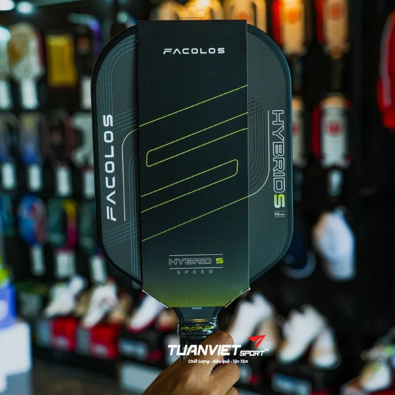 Facolos Hybrid 2.0 Speed 14mm - So Sánh Chi Tiết Vợt Pickleball Facolos Pro Series Hybrid SE 2.0 và Elite X