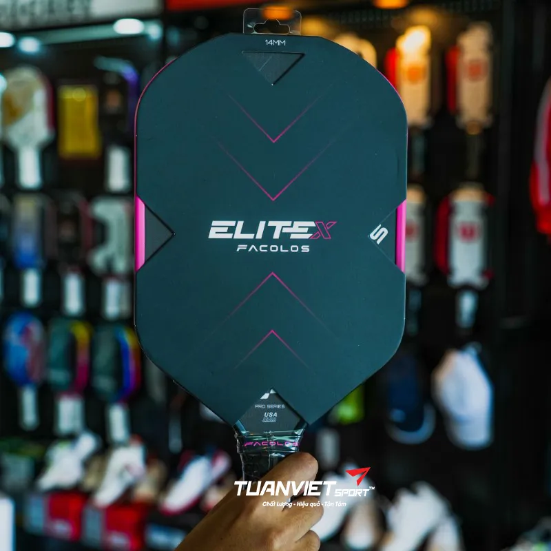 Facolos Elite X Màu Hồng - So Sánh Chi Tiết Vợt Pickleball Facolos Pro Series Hybrid SE 2.0 và Elite X