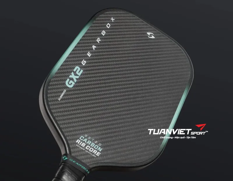 Vợt Pickleball Gearbox GX2 Elongated - Top 5 Mẫu Vợt Pickleball Bán Chạy Nhất Của Hãng Gearbox Năm 2025