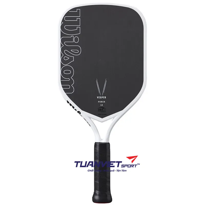 Wilson Vesper Power 14 - Top 5 vợt Pickleball Mỹ được người chơi Tennis chuyển sang dùng nhiều nhất