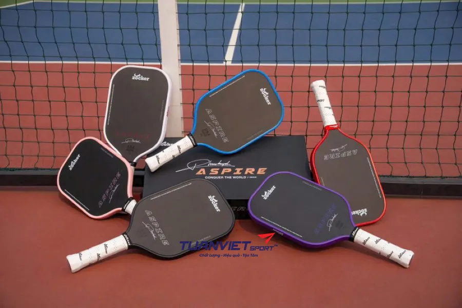 Vợt Pickleball Zocker Aspire - Top 5 vợt Pickleball thương hiệu Việt được người chơi Tennis tin dùng khi chuyển sang