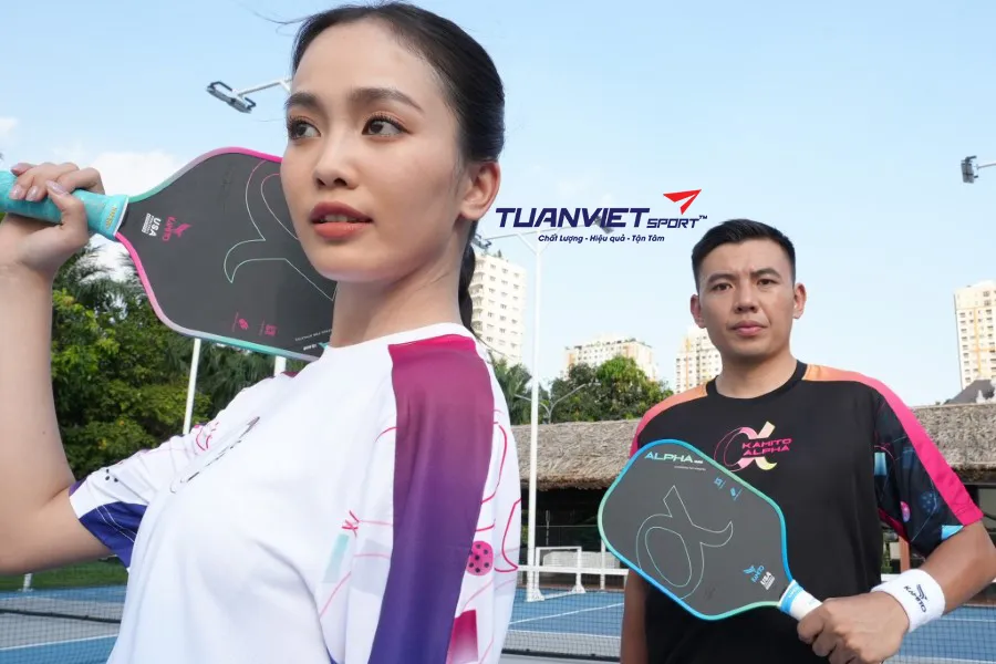 Vợt Pickleball Kamito Alpha - Top 5 vợt Pickleball thương hiệu Việt được người chơi Tennis tin dùng khi chuyển sang