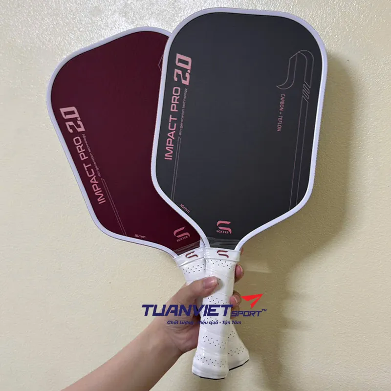 Vợt Pickleball Soxter Impact Pro 2.0 - Top 5 vợt Pickleball thương hiệu Việt được người chơi Tennis tin dùng khi chuyển sang