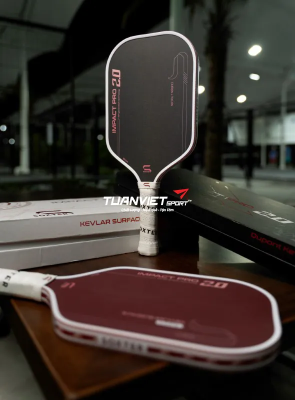 Vợt Pickleball Soxter Impact Pro 2.0 - Top 5 vợt Pickleball thương hiệu Việt được người chơi Tennis tin dùng khi chuyển sang