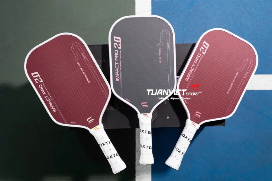 Vợt Pickleball Soxter Impact Pro 2.0 - Top 5 vợt Pickleball thương hiệu Việt được người chơi Tennis tin dùng khi chuyển sang