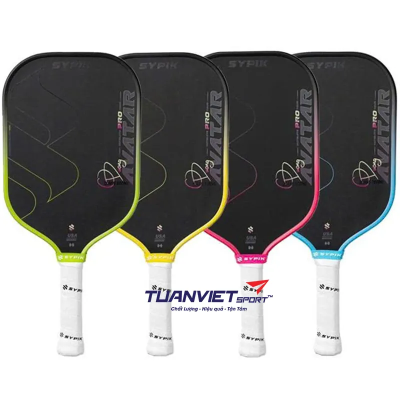 Vợt Pickleball Sypik Avatar Ultimate Pro Tour - Top 5 vợt Pickleball thương hiệu Việt được người chơi Tennis tin dùng khi chuyển sang