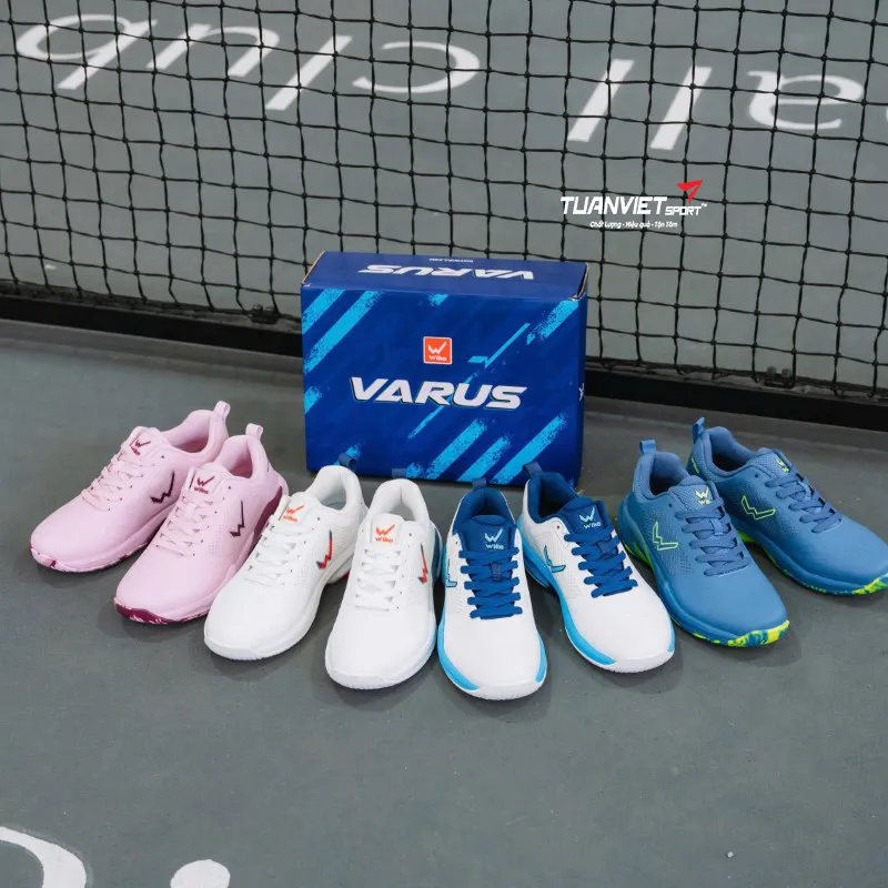 Wika Varus - Top Giày Pickleball Giá Rẻ Dưới 1 Triệu - Ngon Bổ Rẻ Cho Người Mới