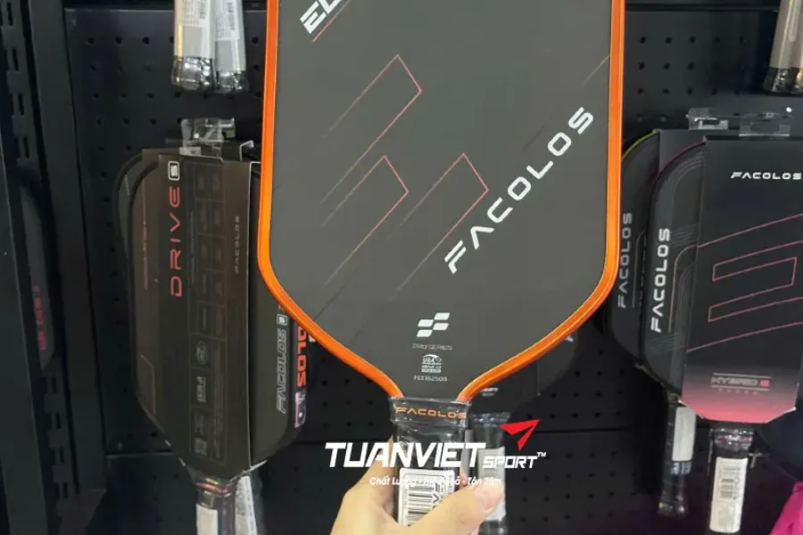 Vợt Pickleball Facolos Elite X Metallic Orange &ndash; Limited Edition