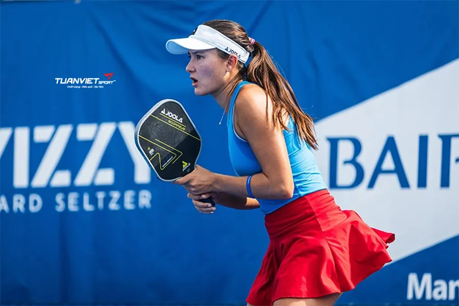 Anna Bright gương mặt ng&ocirc;i sao của l&agrave;ng pickleball nữ thế giới