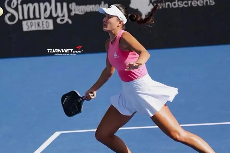 Anna Bright gương mặt ng&ocirc;i sao của l&agrave;ng pickleball nữ thế giới