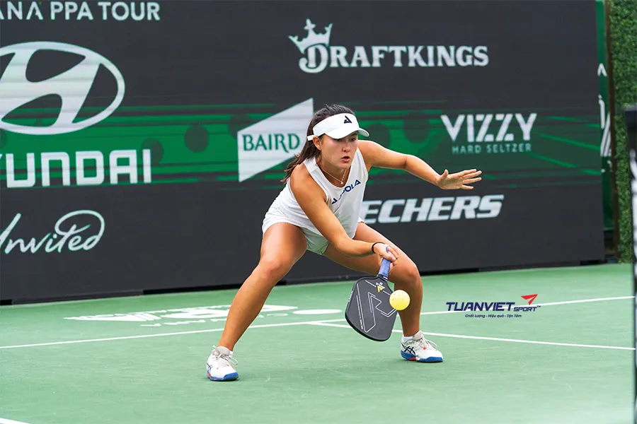 Anna Bright gương mặt ng&ocirc;i sao của l&agrave;ng pickleball nữ thế giới