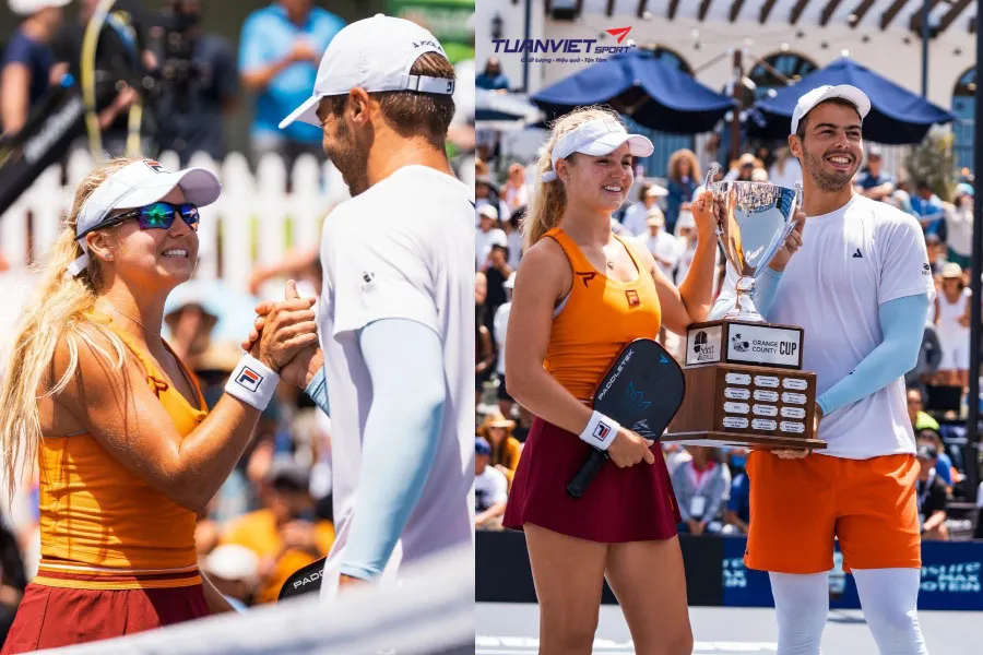 Anna Leigh Waters thống trị PPA Tour 2025 với m&ugrave;a giải bất bại lịch sử