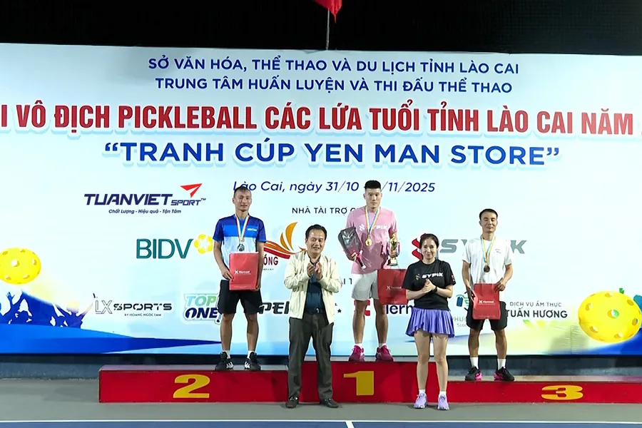 Cập nhật các giải Pickleball nổi bật tháng 11/2025 trên toàn quốc