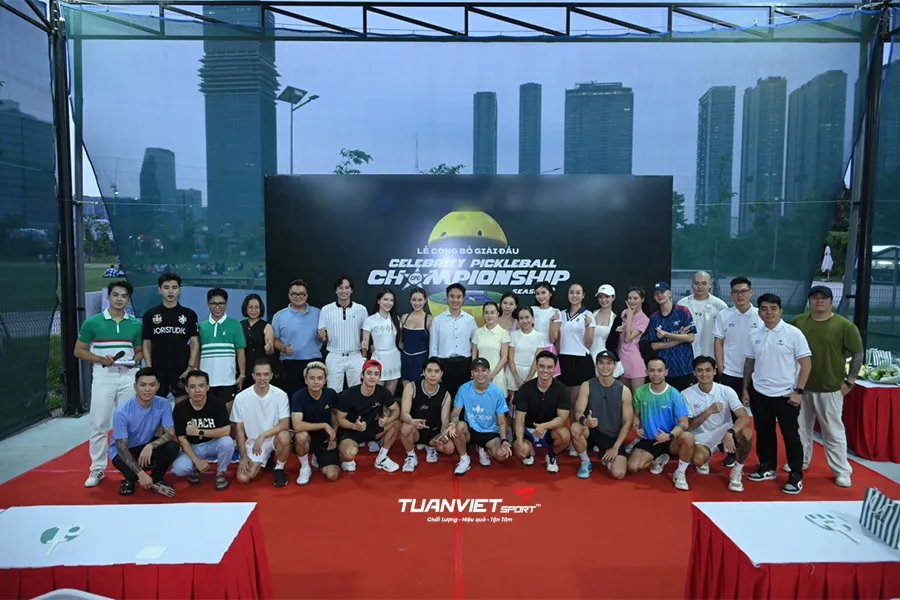 Celebrity Pickleball Championship mùa 2 với sự tham gia 60 nghệ sĩ đình đám