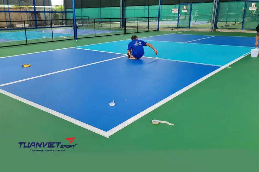 Check-list giám sát thi công sân Pickleball cho chủ đầu tư