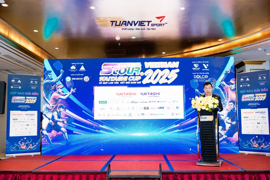 Chính thức khởi động S-tour Pickleball Vietnam 2025 giải đấu giao thoa thể thao văn hóa và du lịch