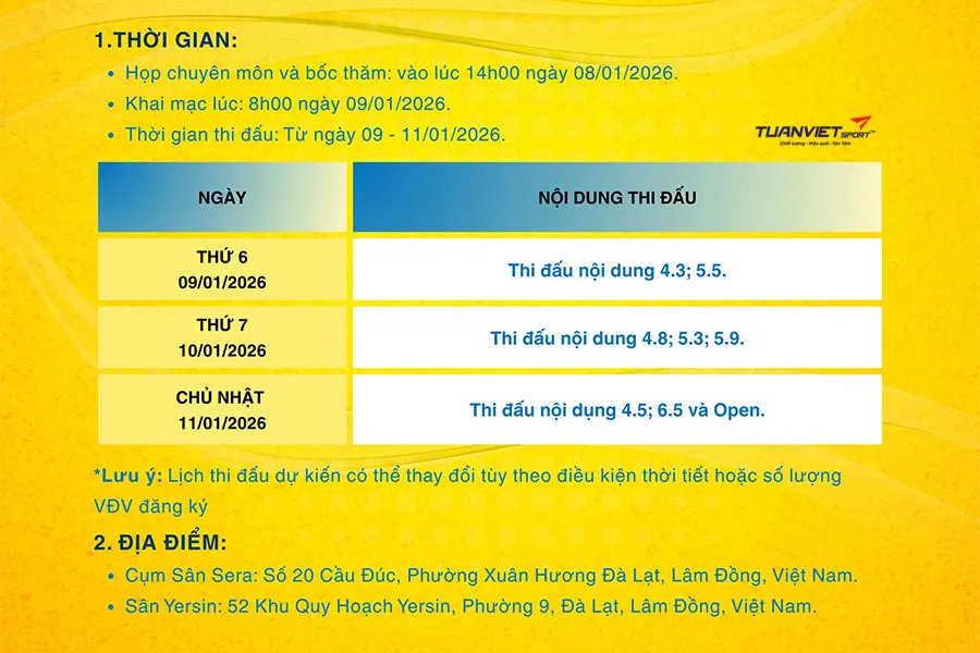Ch&iacute;nh thức lộ diện giải Pickleball Nam A Bank Cup 2026