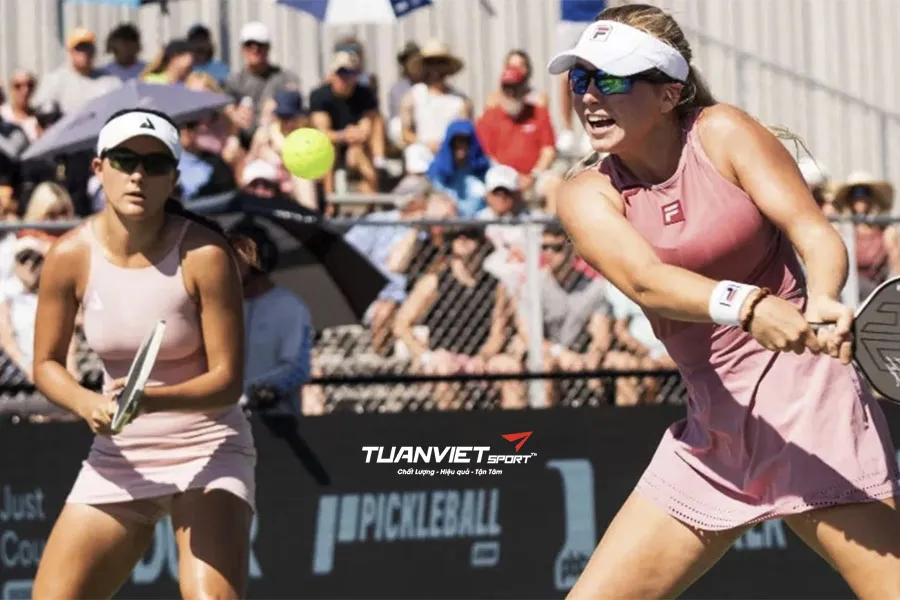 Chung kết trong mơ pickleball tại Hà Nội Song Anna đối đầu Black Parenteau