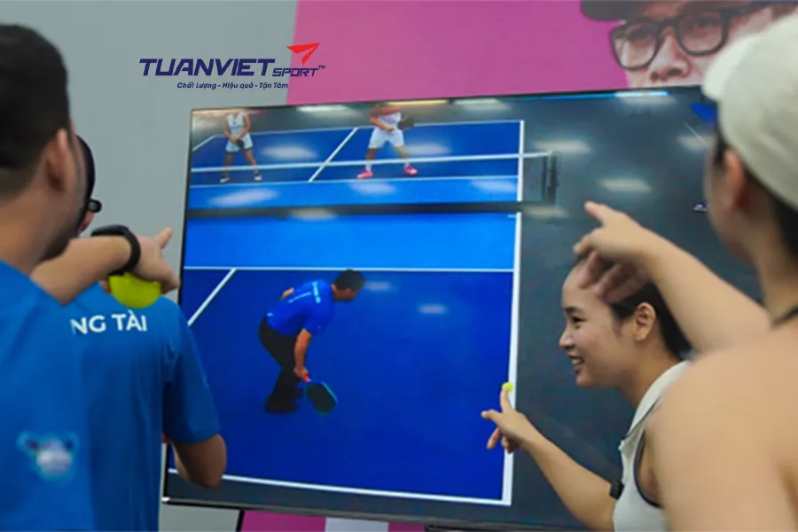 Công nghệ VAR MK Vision lần đầu xuất hiện tại giải Pickleball VTV AO Smith Open 2025