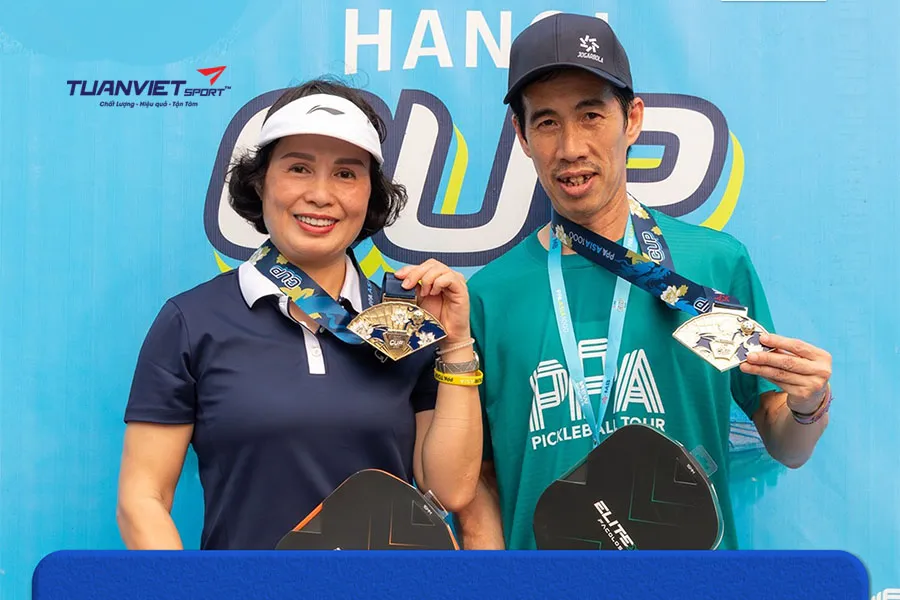 "Cú ăn 5" gây chấn động tại PPA Hanoi Cup của tay vợt Phan Sỹ Hùng