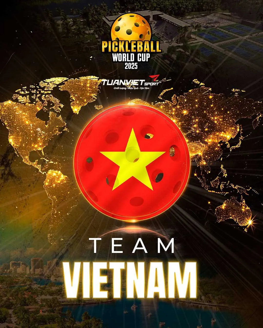 Đ&agrave; Nẵng - Pickleball World Cup Ch&iacute;nh Thức Đổ Bộ Việt Nam!