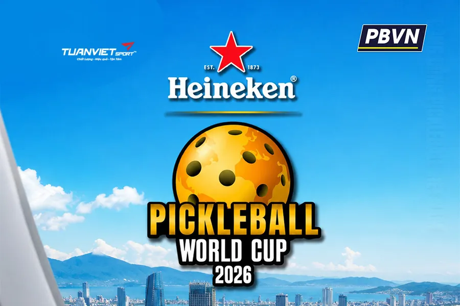 Đà Nẵng sẵn sàng cho Giải vô địch thế giới Pickleball Heineken 2026
