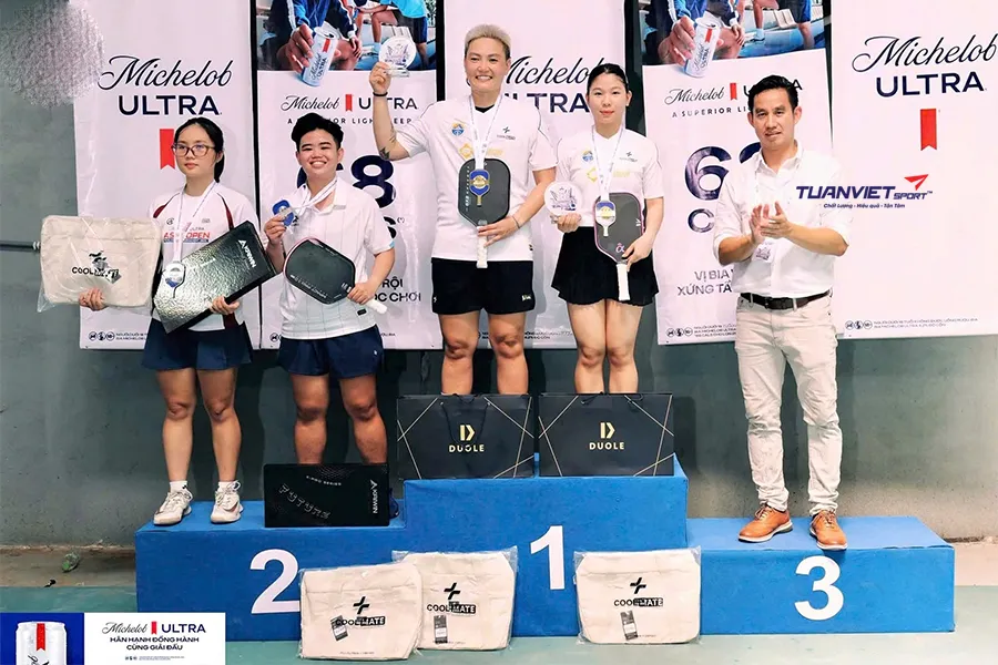 Đà Nẵng xuất sắc giành 3 Huy chương Vàng Giải Pickleball châu Á 2026