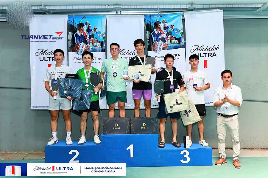 Đà Nẵng xuất sắc giành 3 Huy chương Vàng Giải Pickleball châu Á 2026