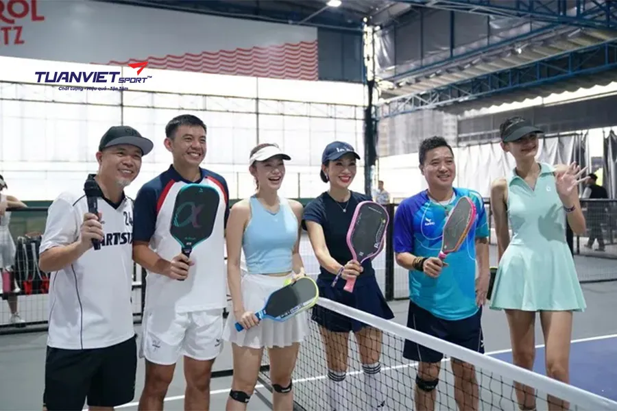 Dàn sao Việt tỏa sáng tại Pickleball Couple Cup 2025