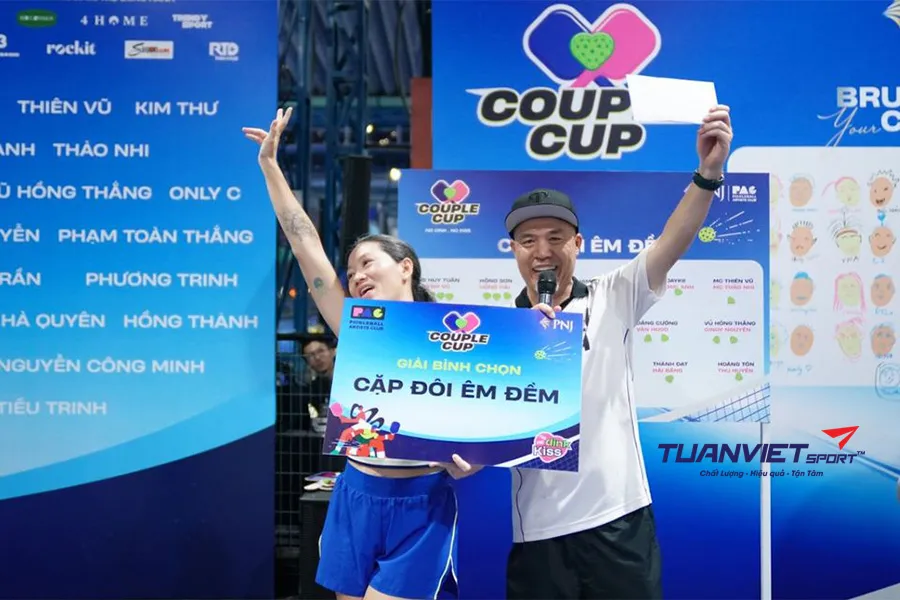 Dàn sao Việt tỏa sáng tại Pickleball Couple Cup 2025
