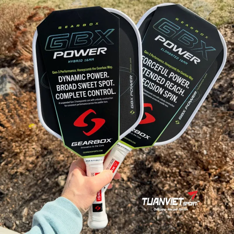 Gearbox GBX Power Gen-3 Honeycomb: Vợt Pickleball Gen-3 Mới Của Gearbox Với Sức Mạnh Đột Phá