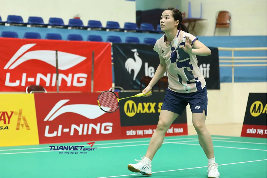 Giải cầu lông các CLB quốc gia 2026 Nguyễn Thùy Linh đăng quang thuyết phục