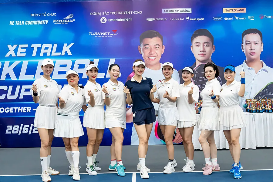 Giải đấu pickleball Xe Talk Cup 2026 cho l&atilde;nh đạo Tasco Auto